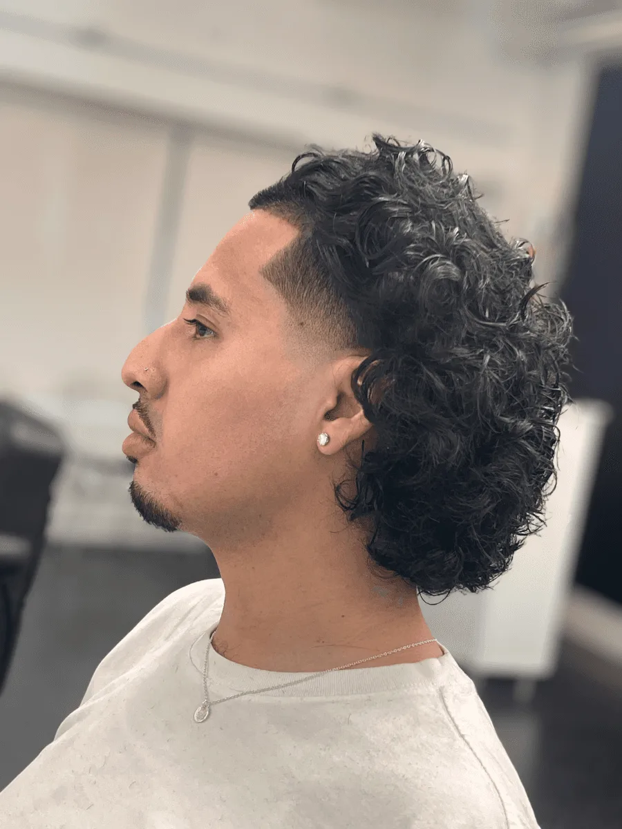 Mid taper haircut by Richard Lam, Toronto barber