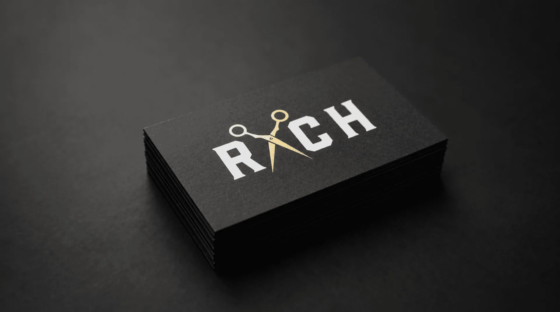 Richard Lam barber business card