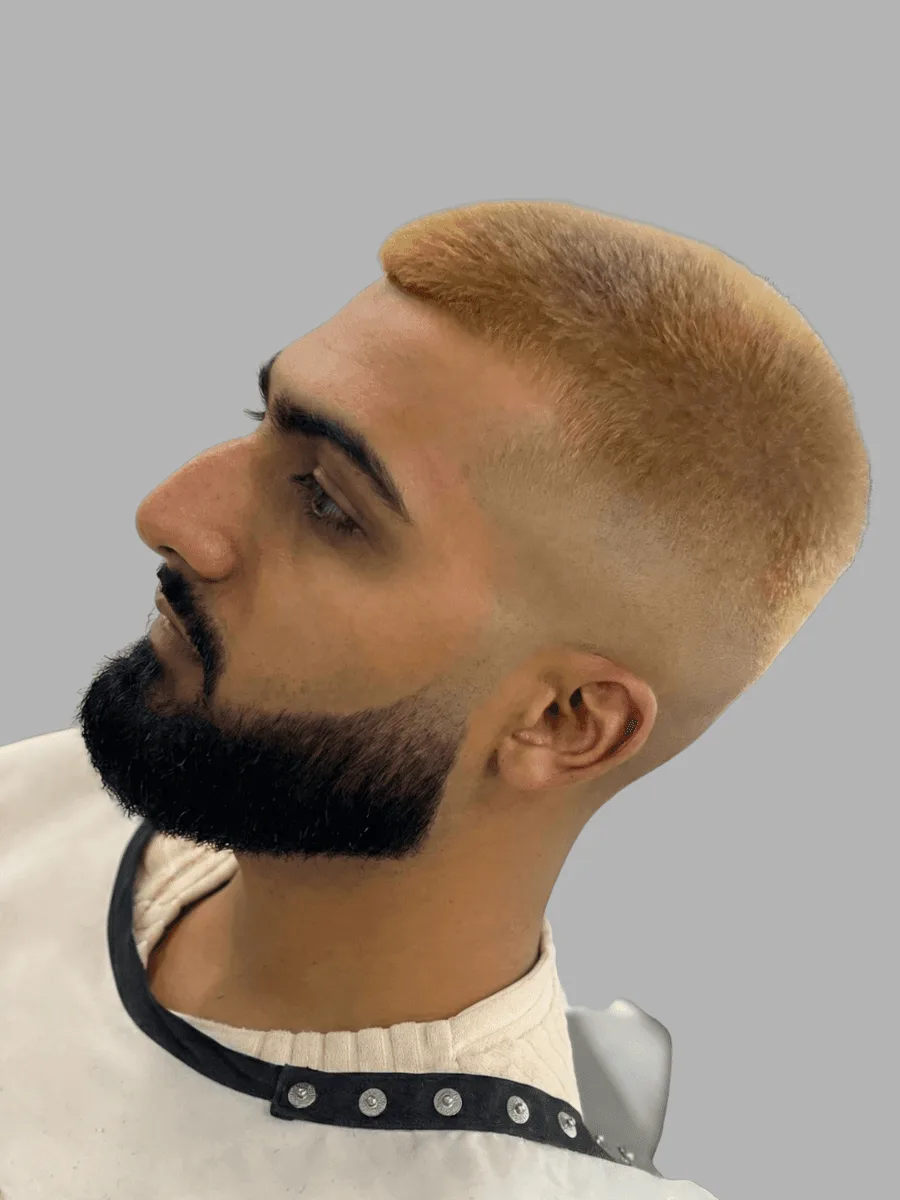 Sharp beard trim by Richard Lam, Toronto barber