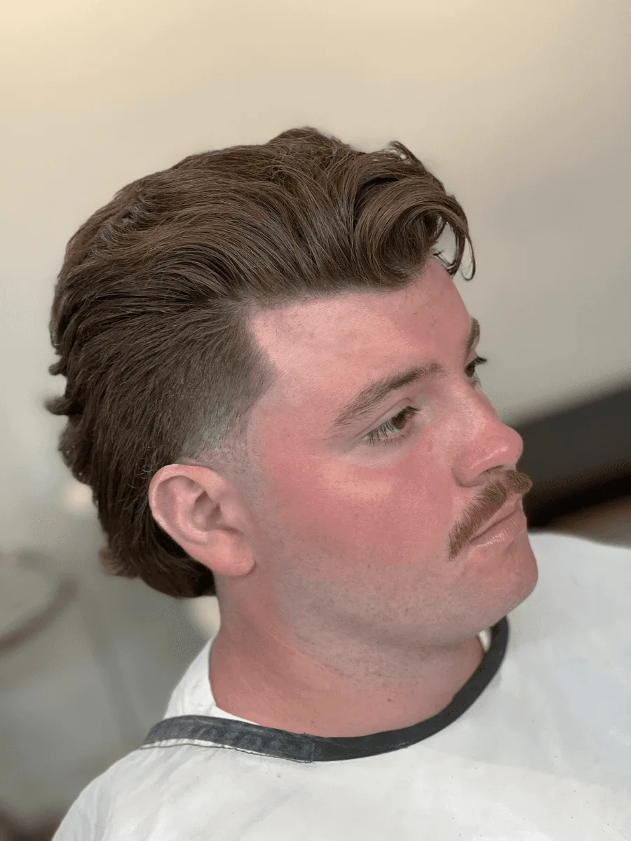 Low taper haircut by Richard Lam, Toronto barber