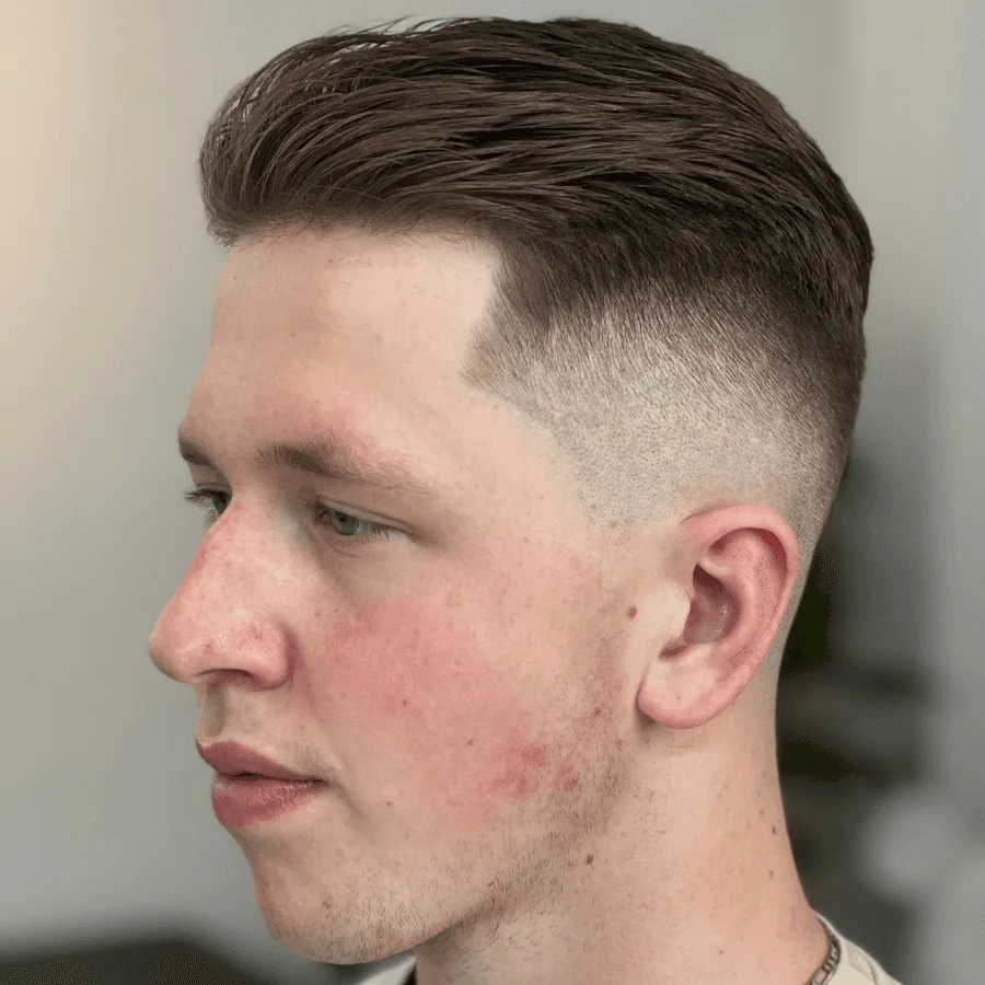 High fade haircut by Richard Lam, Toronto barber