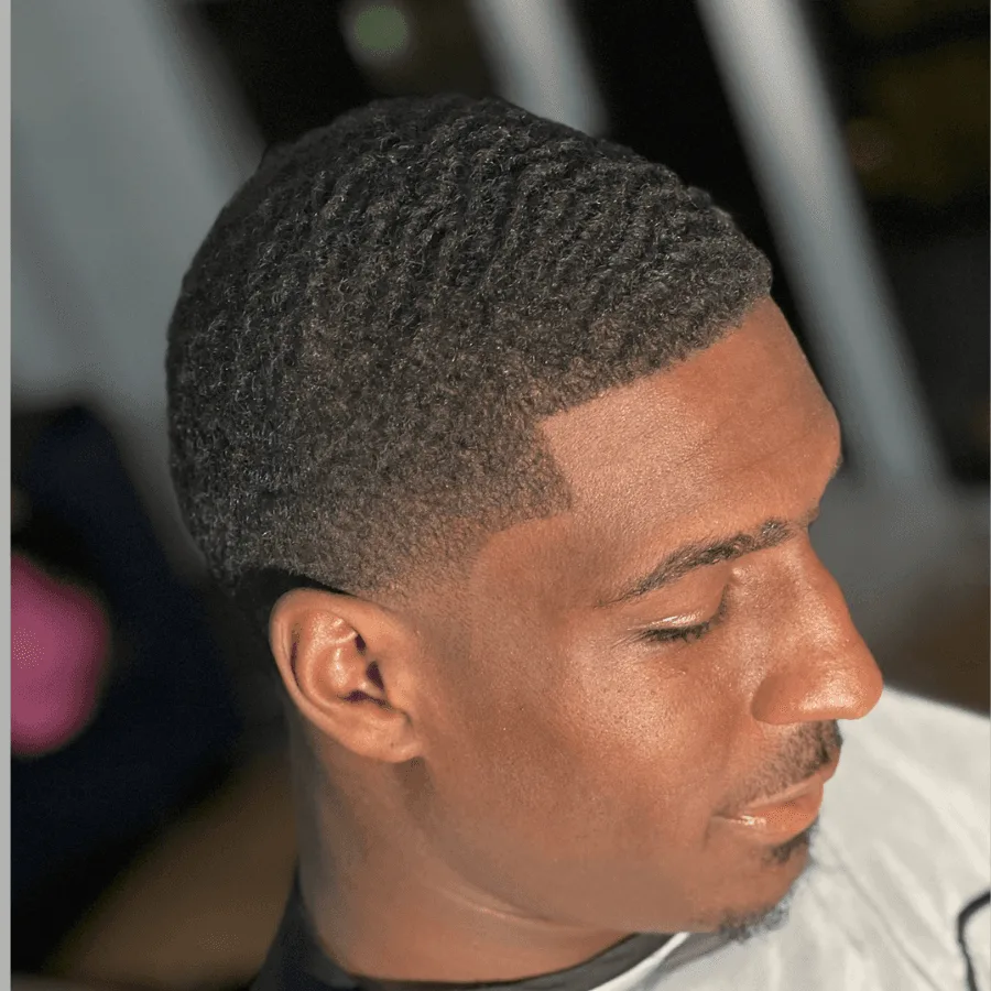 Low taper haircut by Richard Lam, Toronto barber