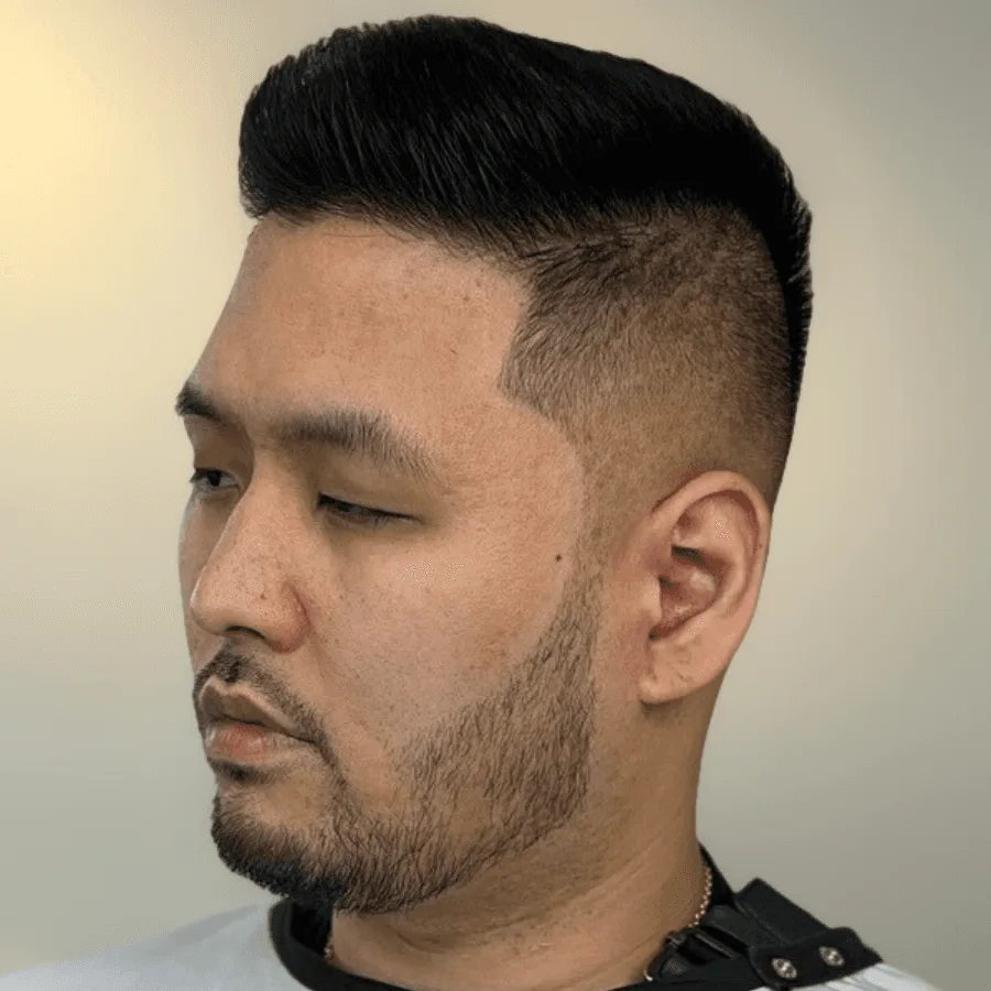 Sharp beard trim by Richard Lam, Toronto barber