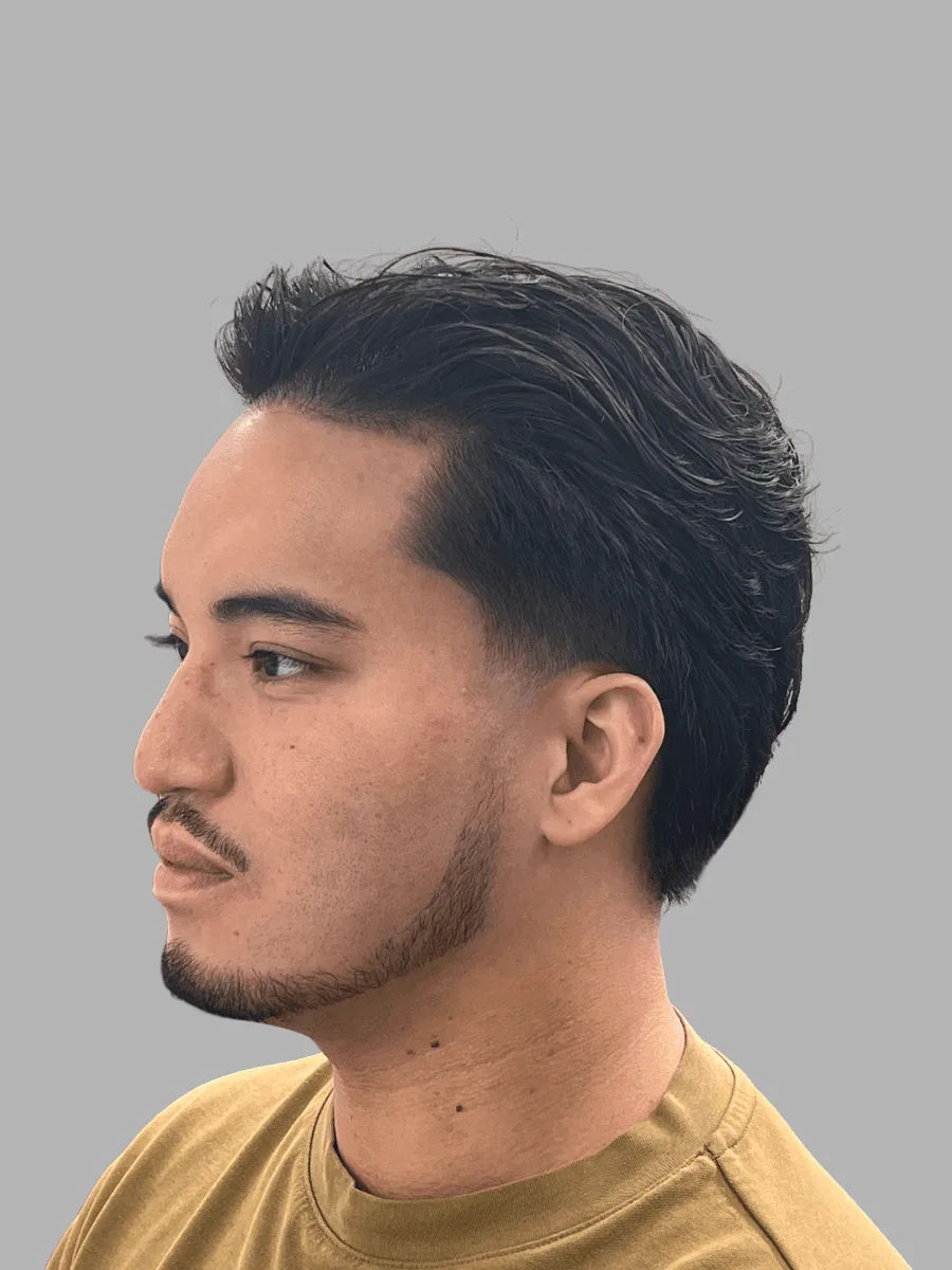 Sharp beard trim by Richard Lam, Toronto barber