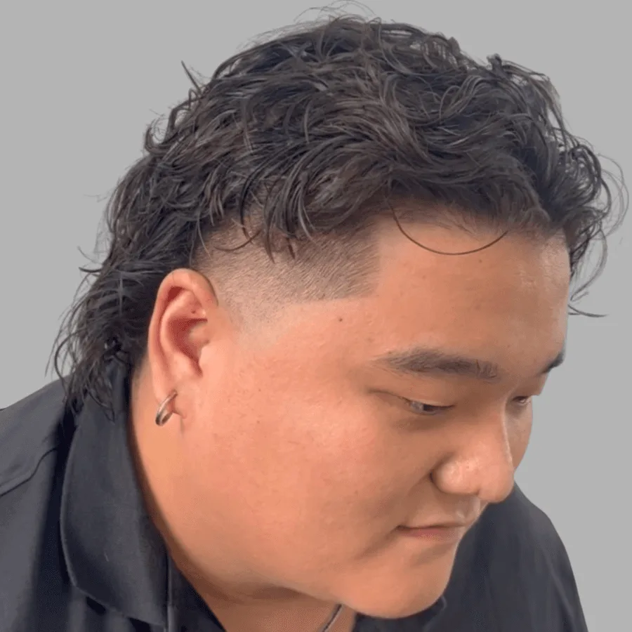 Mid taper haircut by Richard Lam, Toronto barber