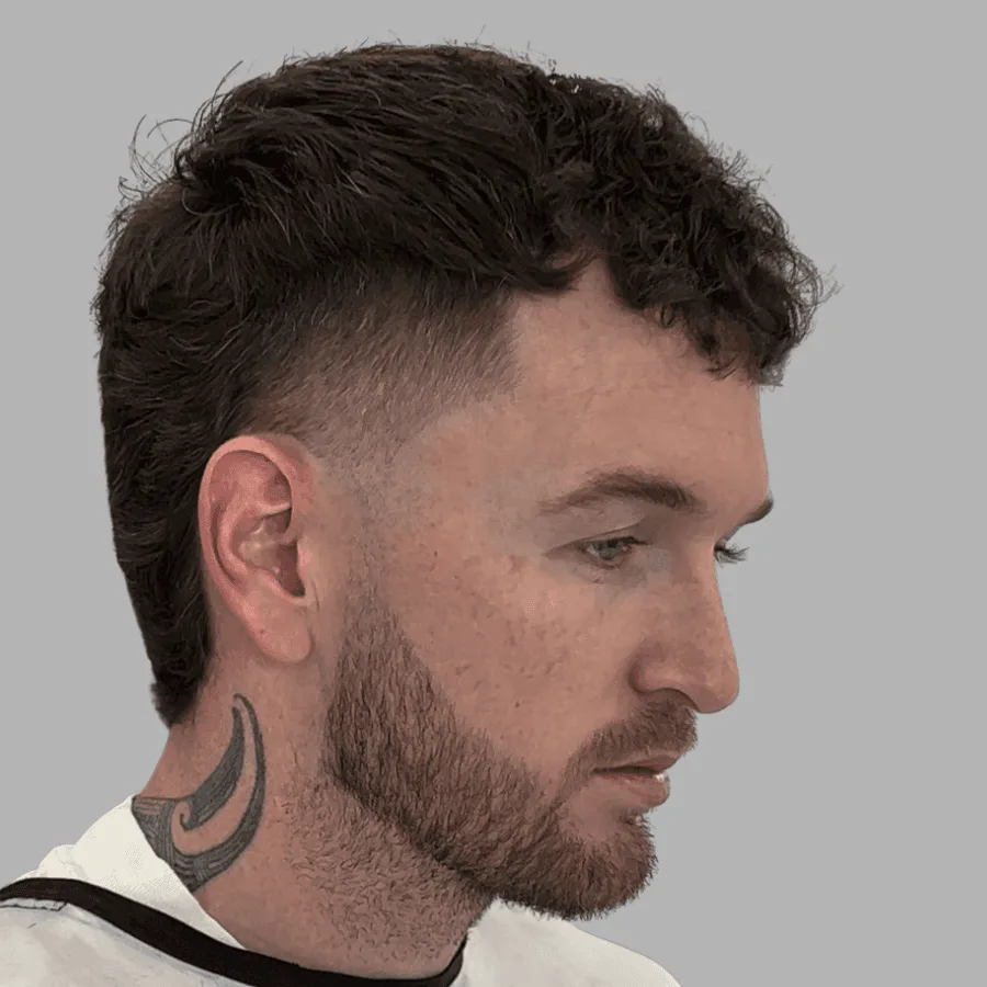 Sharp beard trim by Richard Lam, Toronto barber