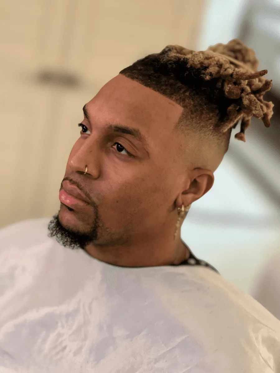 High fade haircut by Richard Lam, Toronto barber