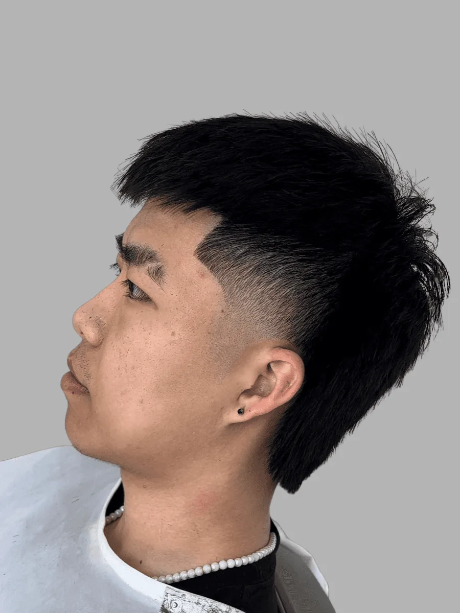 High taper haircut by Richard Lam, Toronto barber