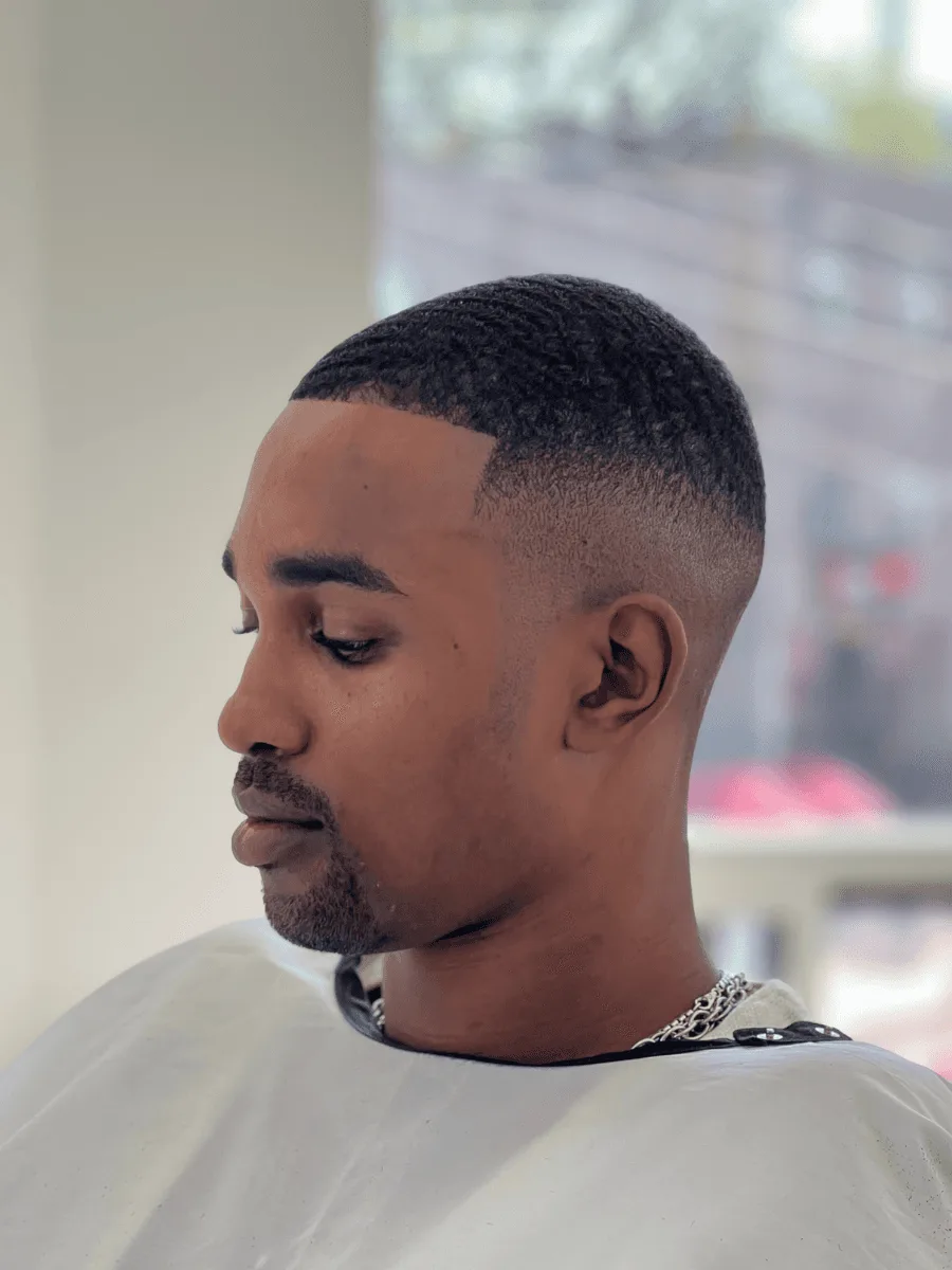 High fade haircut by Richard Lam, Toronto barber