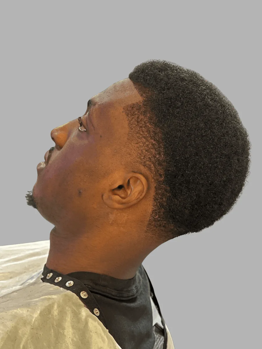 High taper haircut by Richard Lam, Toronto barber