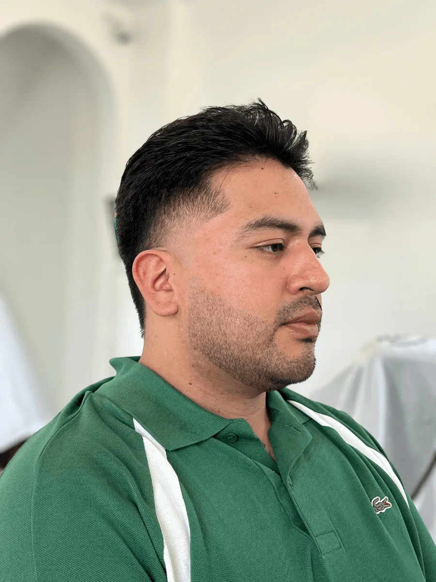 Clean beard trim by Richard Lam, Toronto barber