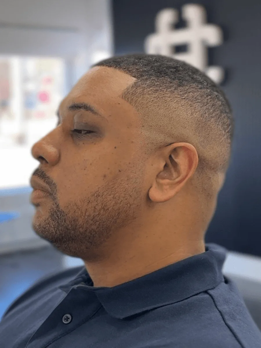 High fade haircut by Richard Lam, Toronto barber
