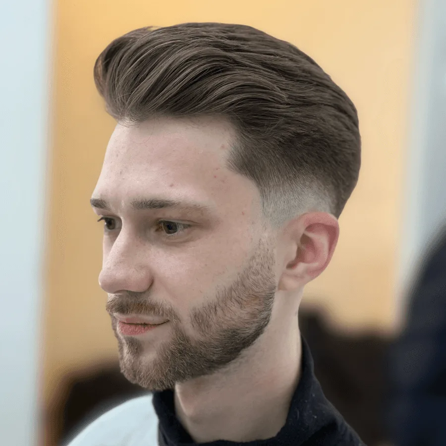 Low fade haircut by Richard Lam, Toronto barber