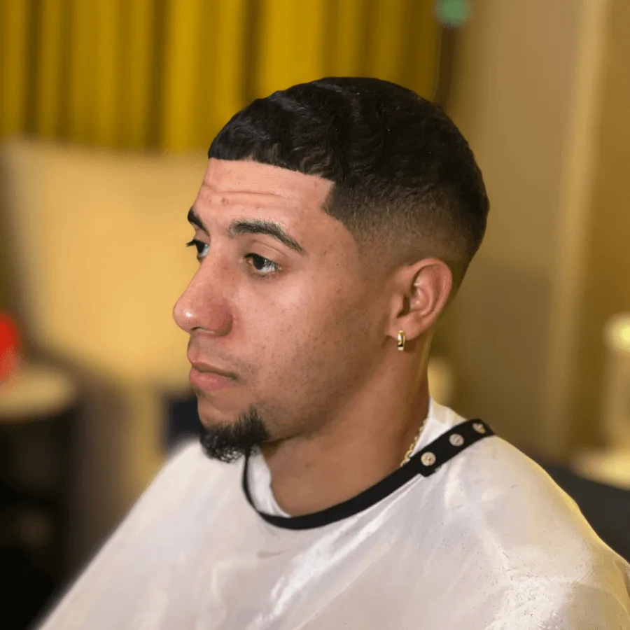 Mid fade haircut by Richard Lam, Toronto barber