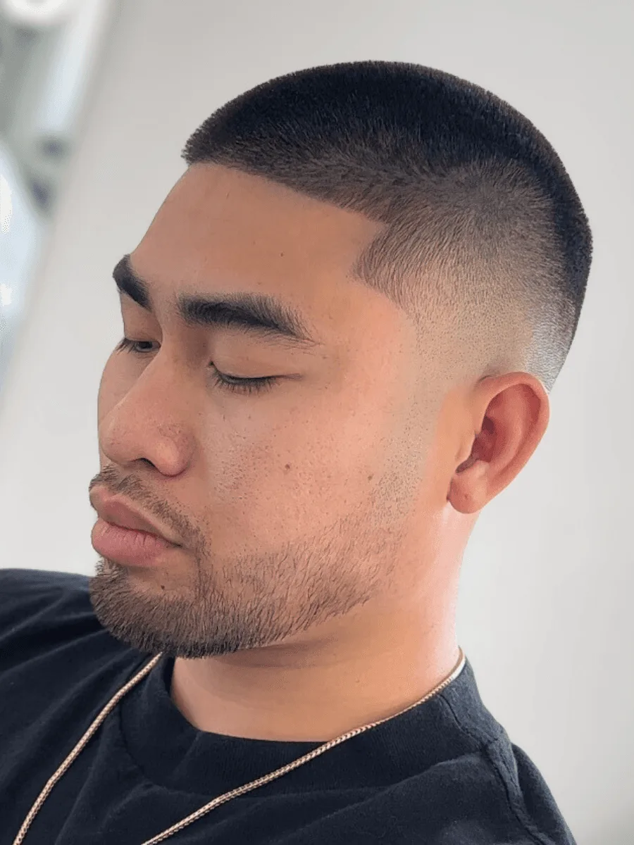 High fade haircut by Richard Lam, Toronto barber