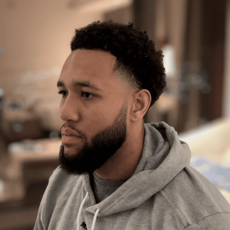 Clean beard trim by Richard Lam, Toronto barber