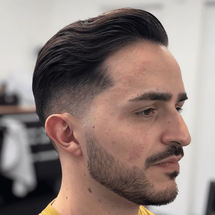 Clean beard trim by Richard Lam, Toronto barber