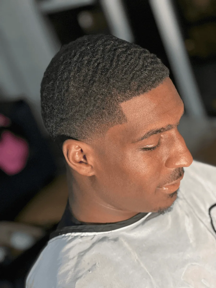 Low taper haircut by Richard Lam, Toronto barber