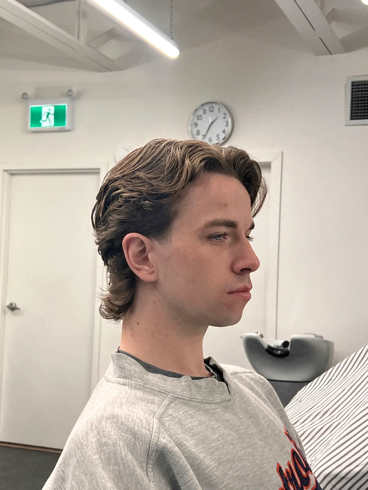Scissor cut hairstyle by Richard Lam, Toronto barber