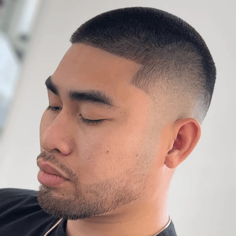 Faded beard trim by Richard Lam, Toronto barber