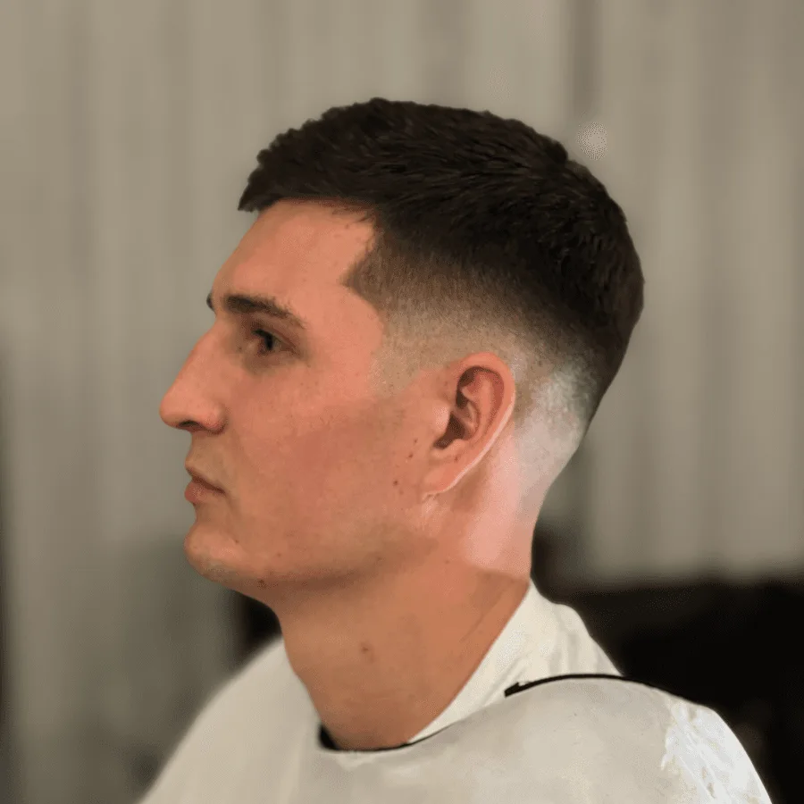 Low fade haircut by Richard Lam, Toronto barber