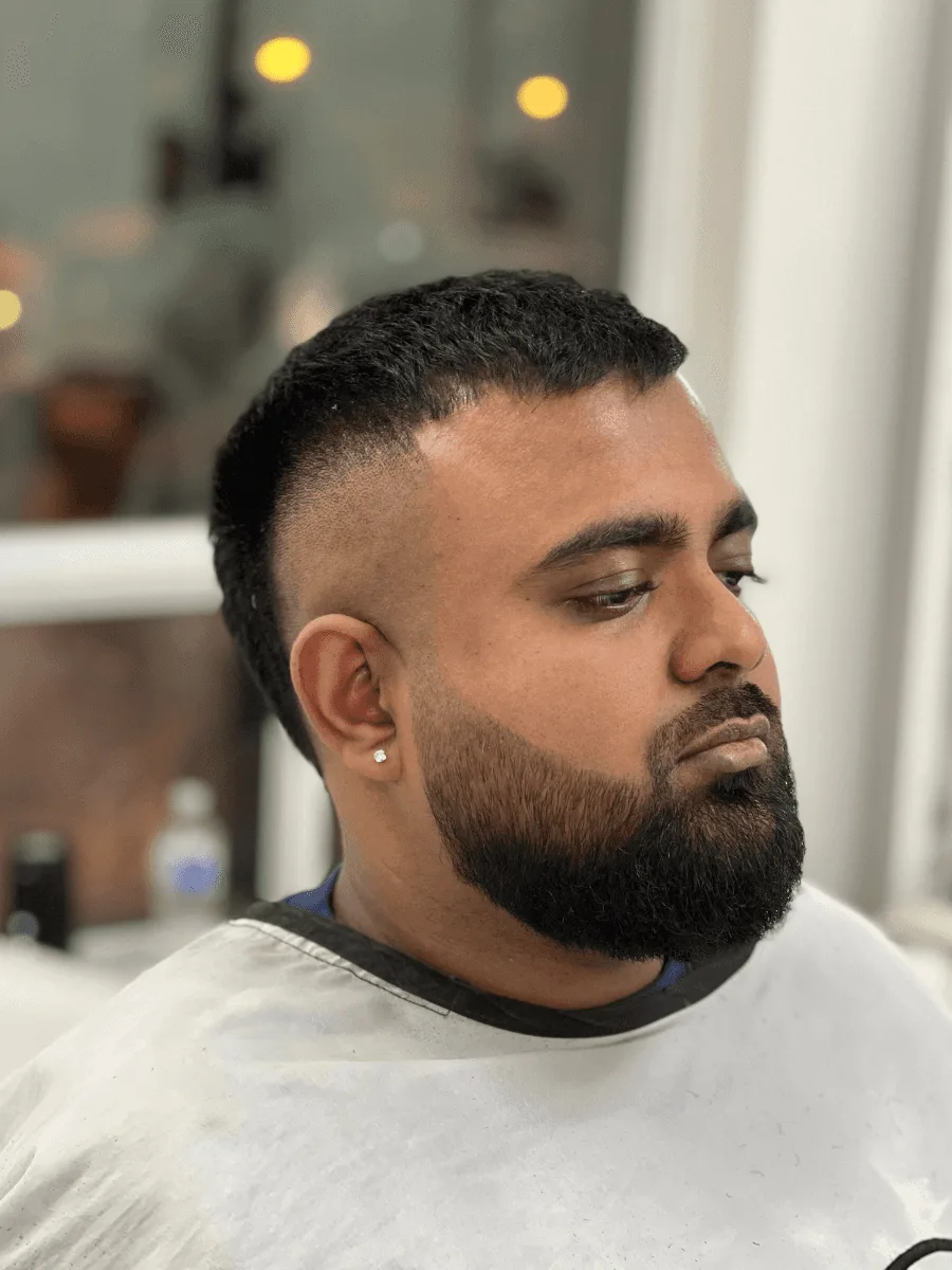 Sharp beard trim by Richard Lam, Toronto barber