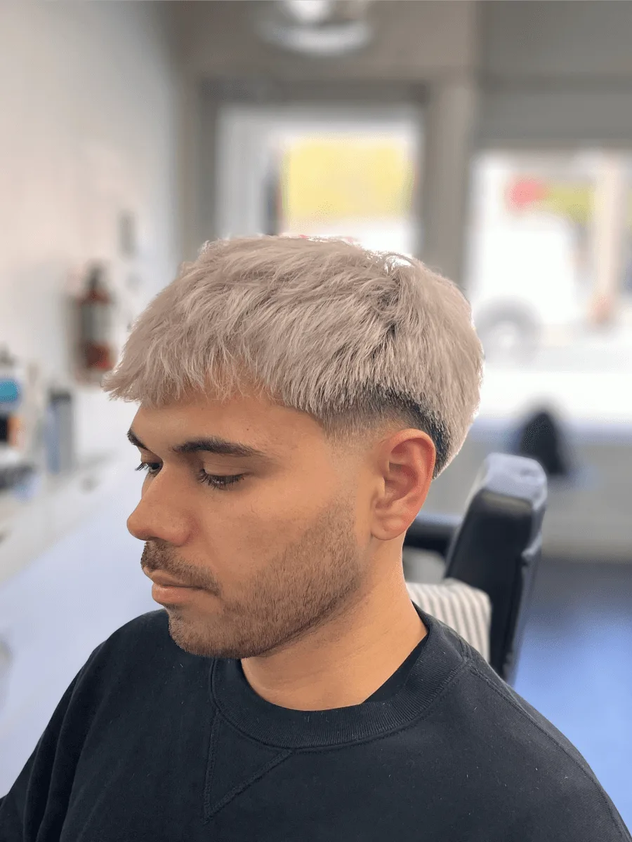 Faded beard trim by Richard Lam, Toronto barber