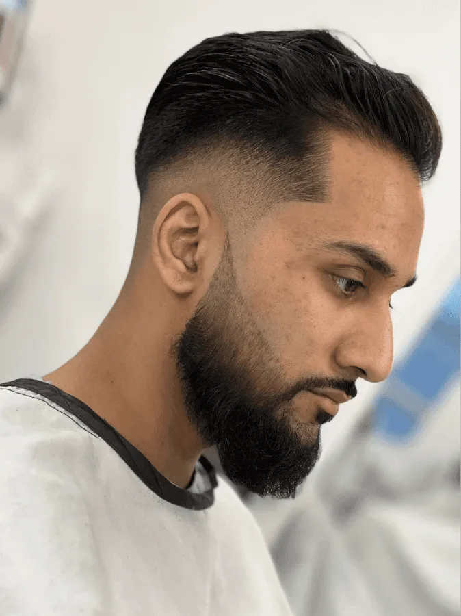 Sharp beard trim by Richard Lam, Toronto barber