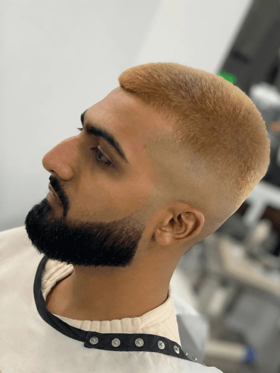 High fade haircut by Richard Lam, Toronto barber