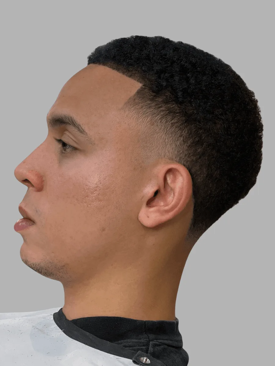 High taper haircut by Richard Lam, Toronto barber