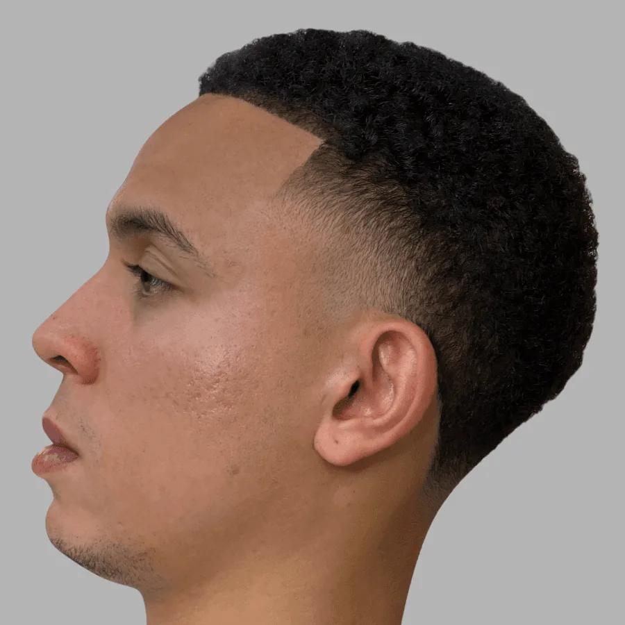 High taper haircut by Richard Lam, Toronto barber